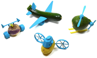 Illustration for article titled 3D-Printed Toy Parts Will Finally Make Kids Love Fruits and Vegetables